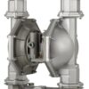 ARO PM30A-CSS-STT-C02 PM Series 3" Ported Sanitary Transfer Diaphragm Pump, FDA Compliant