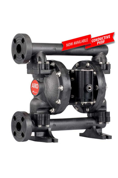 ARO PD20E-FNS-KVV-A 2" Non-Metallic Expert Series AODD Diaphragm Pump